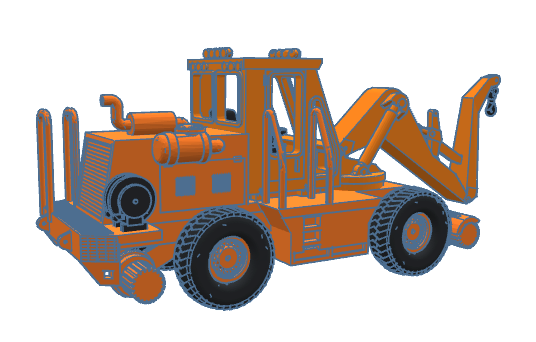 HO Swingmaster ~ On Track Version ~ Undecorated 3D Resin Kit