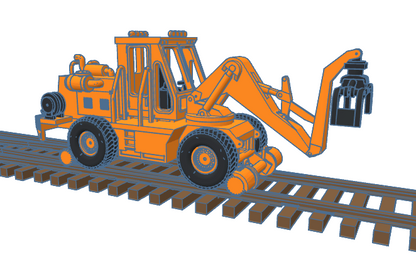 HO Swingmaster ~ On Track Version ~ Undecorated 3D Resin Kit