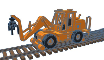 HO Swingmaster ~ On Track Version ~ Undecorated 3D Resin Kit