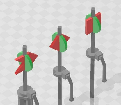 HO Details ~ Switch Stand and Targets